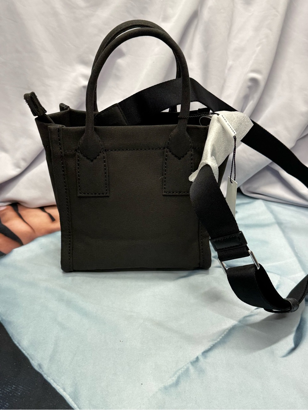 (new+tag) The Marc Jacobs canvas supply crossbody bag black - Picture 17 of 17